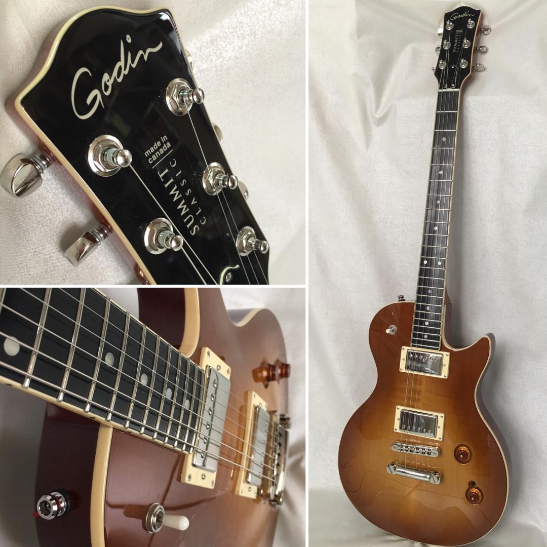ROBERT GODIN SUMMIT CLASSIC CT HB CREME BRULEE GUITARE ELECTRIQUE CREME BRULEE VERNIE. CORPS CEDRE MASSIF ESPAGNOL. TABLE ERABLE SCULPTE. MANCHE ACAJOU. TOUCHE RICHLITE (composant eco responsable). MICRO SEYMOUR DUNCAN ALNICO II & 59 ACTIF. VOL. TON. SELECTEUR 3 POS. SWITCH. ACASTILLAGE CHROME. ¤¤HOUSSE FOURNIE¤¤